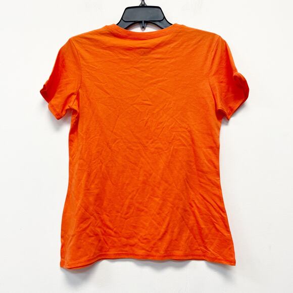 Rivalry Threads 91 NCAA Clemson Tigers Women's Crew Neck T-Shirt Orange Size L - Picture 2 of 5